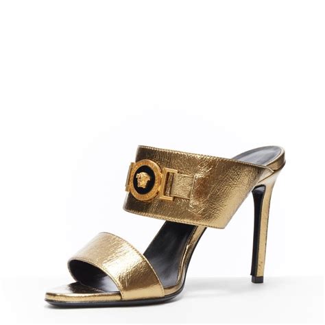 versace square toe heels|versace tribute high heels.